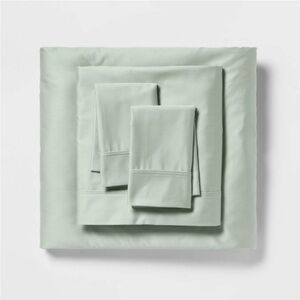 King Solid Performance 400 Thread Count
Sheet Set Green - Threshold